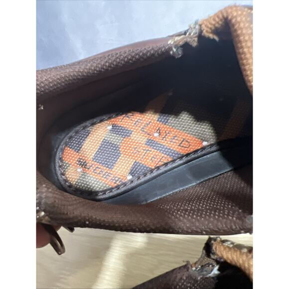 Skechers Mens Size 8 Relaxed Step Diameter Slip On Shoes 61779 Brown Leather - Picture 6 of 9